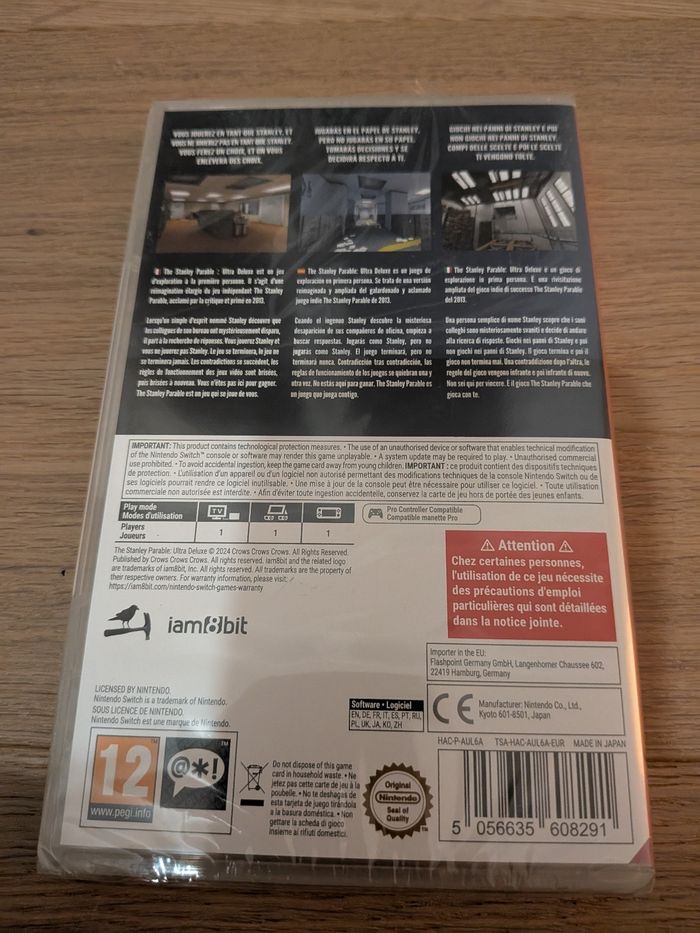 The Stanley parable ultra deluxe Switch neuf sous blister - photo numéro 2