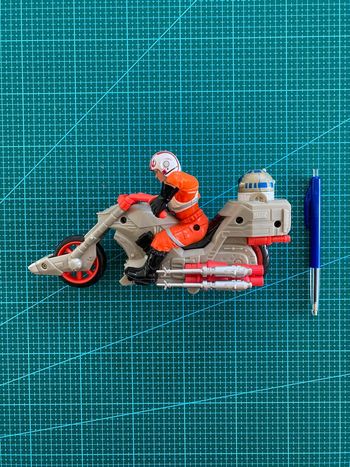 Figurine Star Wars Cutoms - Luke Skywalker's Rebel Chopper - Hasbro 2005