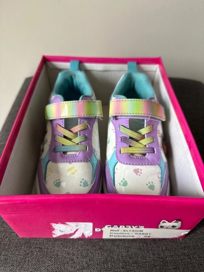 👟basket fille - Gabbyet la maison magique - taille 28- très bon état - photo numéro 8