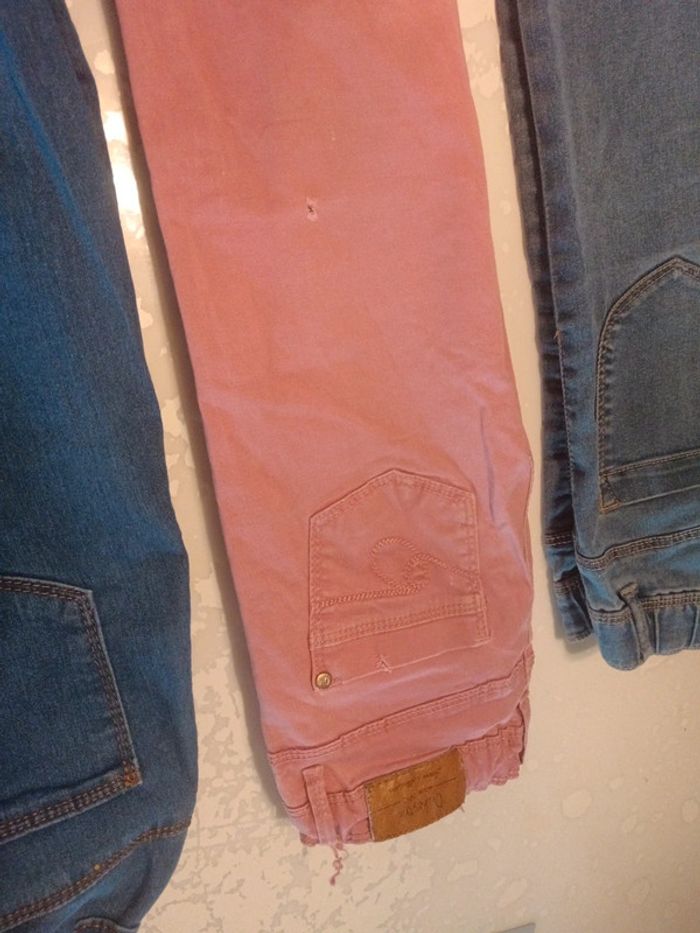Lot 4 pantalons fille - photo numéro 2