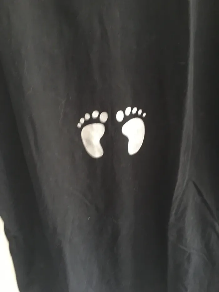 Robe de grossesse noire T.38-40 kiabi - photo numéro 2