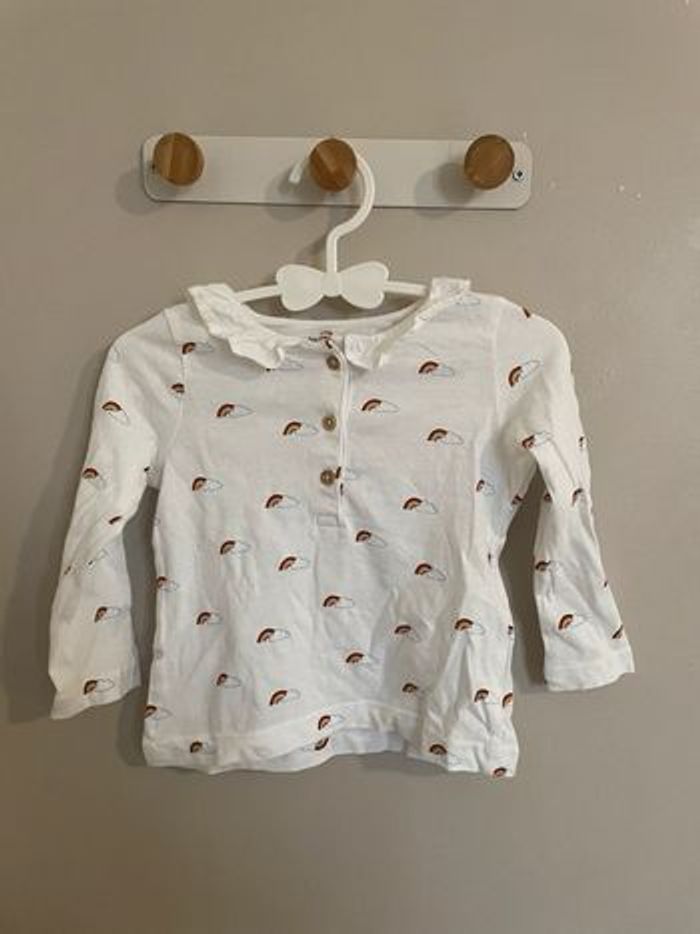 Lot 2 T-shirt ML 18 mois - photo numéro 4