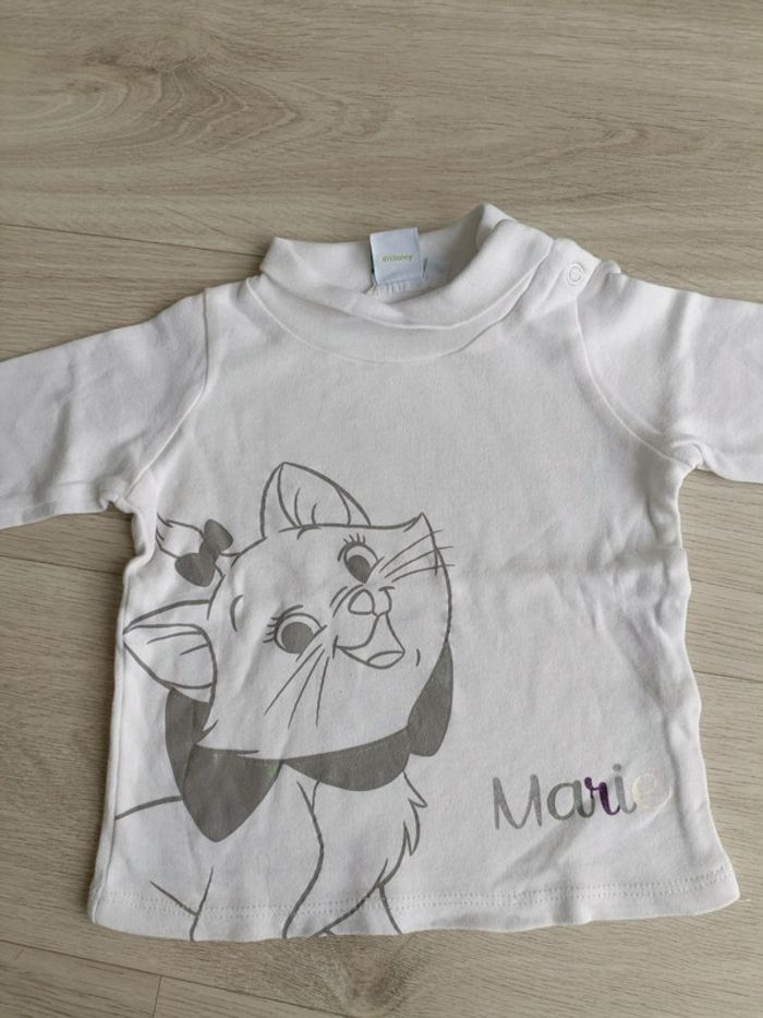 T-shirt bebe fille disney - photo numéro 2