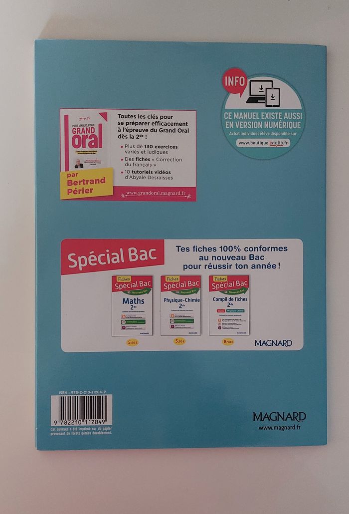 Sciences économiques et sociales 2de  - Manuel élève - photo numéro 3