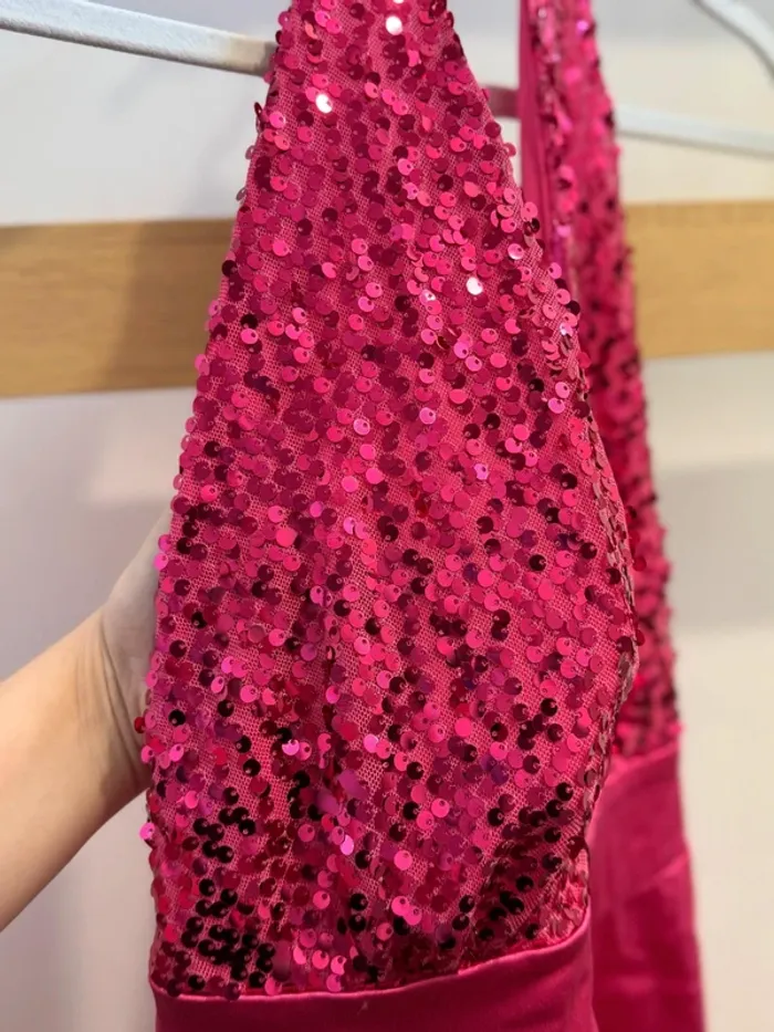 Robe soirée a sequins - photo numéro 2
