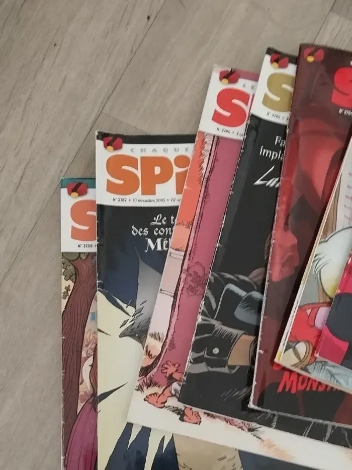 Lot de 12 magazines SPIROU année 2010 L005 - photo numéro 8