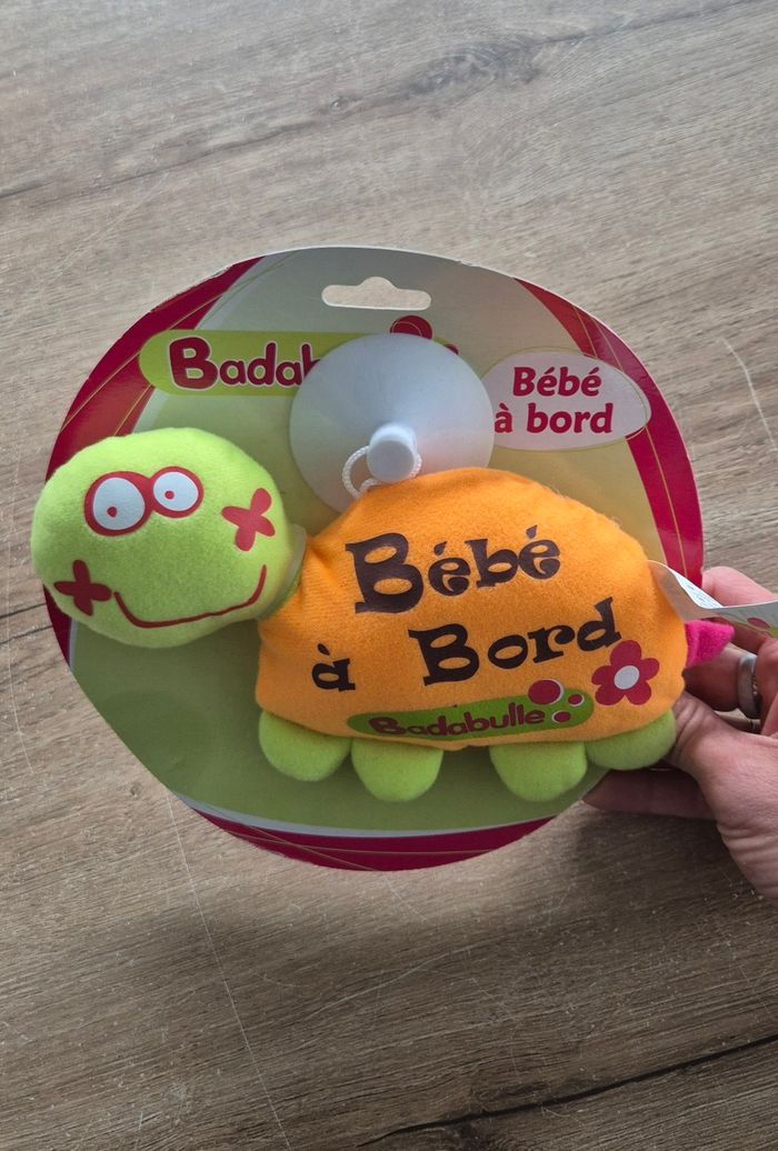 Signalétique peluche Bébé à bord - photo numéro 2