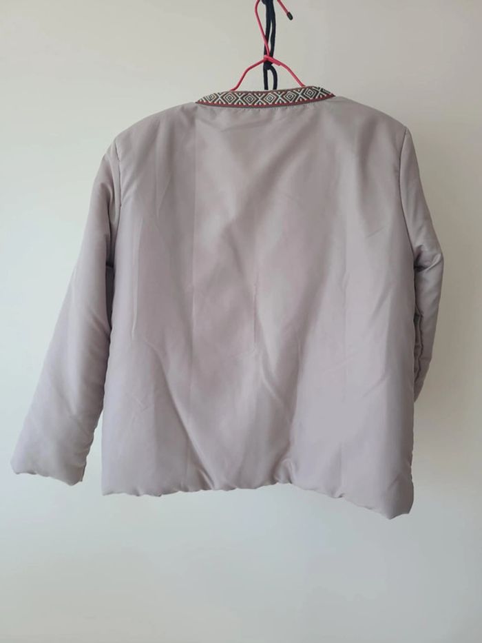 Veste matelassée grise • taille 40/42 - photo numéro 3