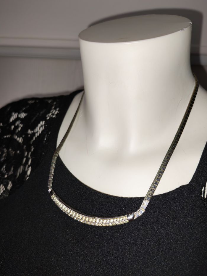 Collier en métal argenté Swarovski - photo numéro 9