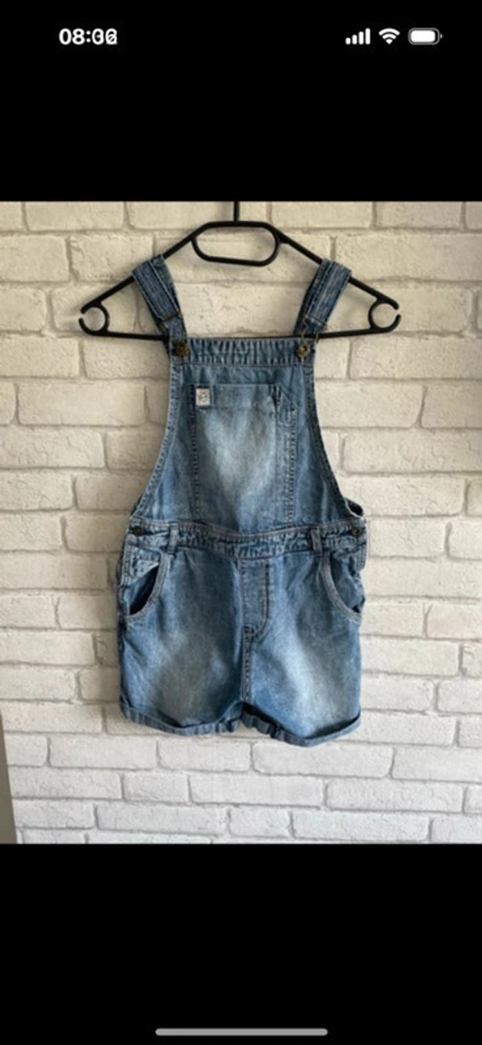 Salopette short scotch r’belle taille 10 ans