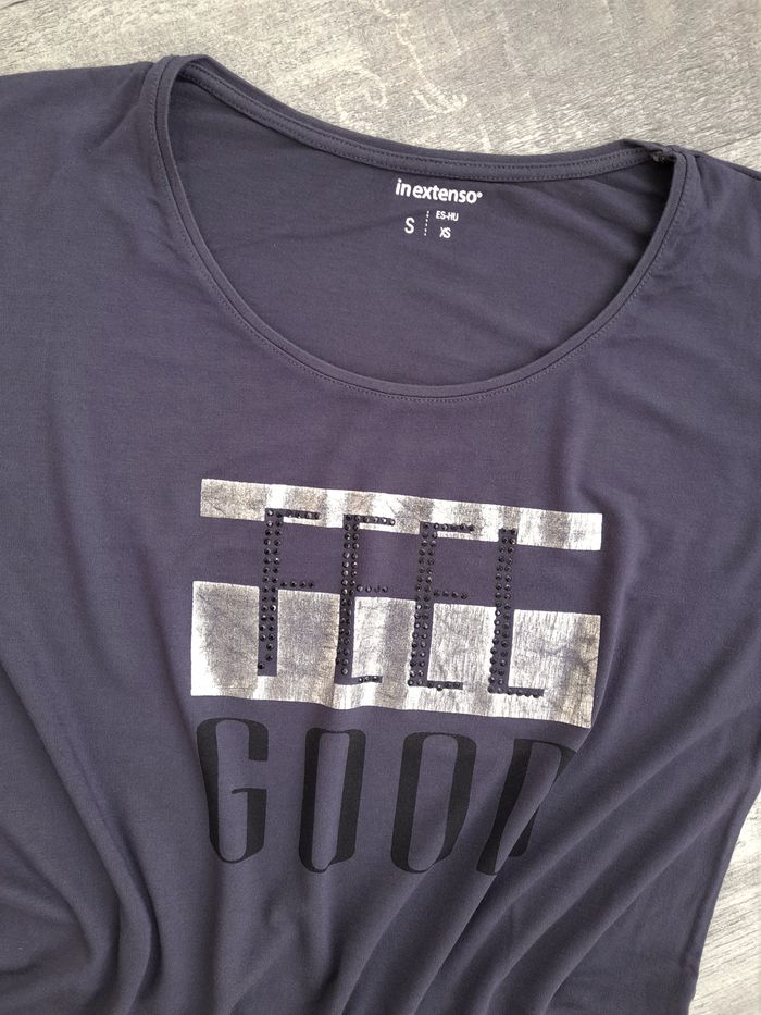 Tee-shirt manches chauve-souris - In extenso - photo numéro 3