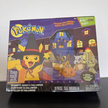 Calendrier d'Halloween Figurines Pokémon