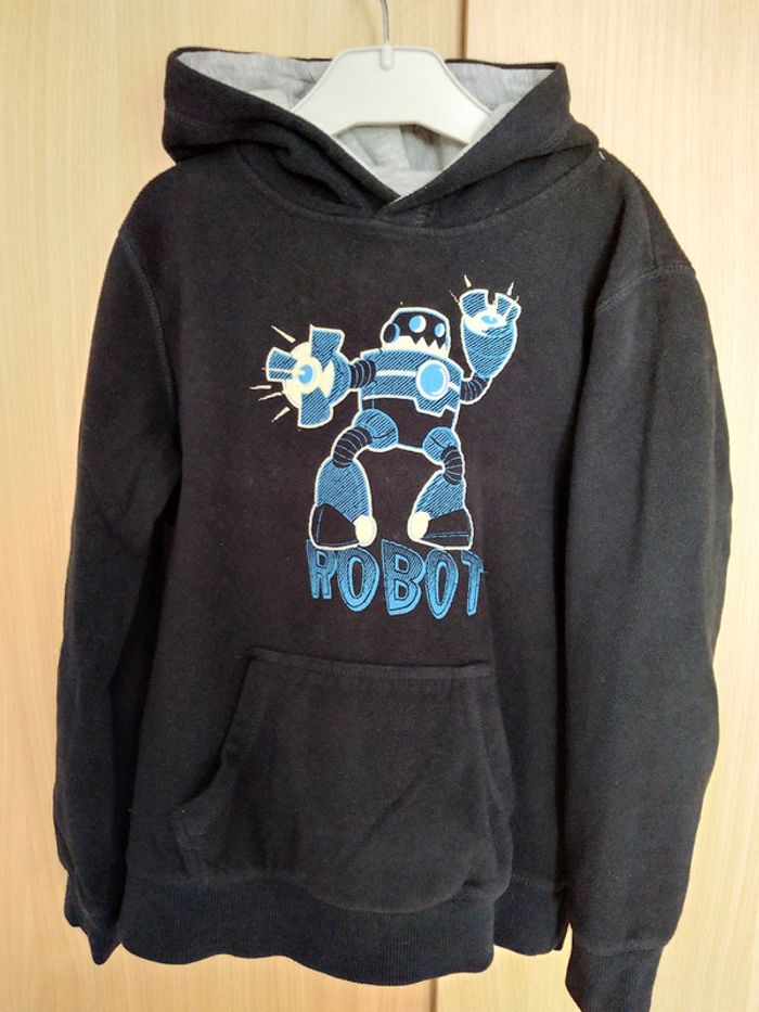 Sweat à capuche en polaire NKY taille 10 ans