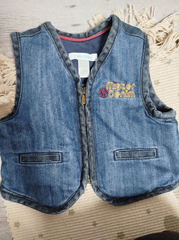 Gilet sans manche bébé garçon
