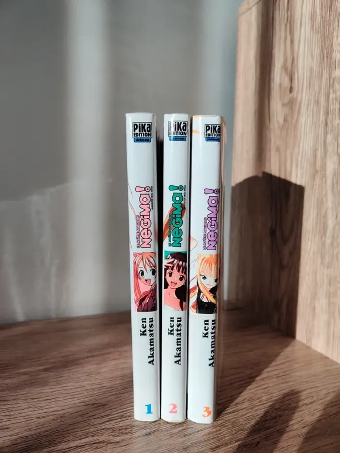 Mangas Le maître magicien Negima ! - tomes 1, 2, et 3