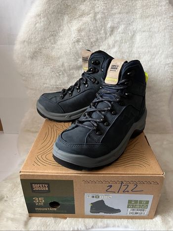 Bottines de randonnée, de marche Safety Jogger bleu marine pointure 35