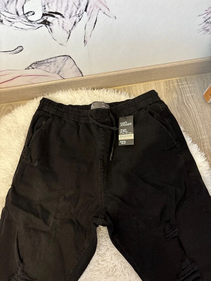 Pantalon noir 2XL Primark neuf - photo numéro 5