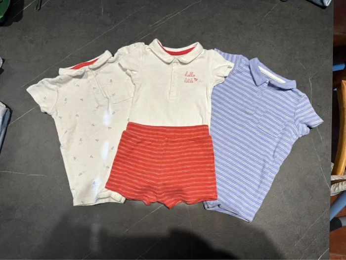 Lot vêtements été Kiabi 6 mois - photo numéro 2