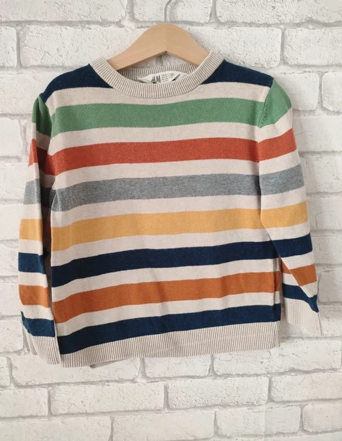 Pull H&M enfant – Taille 4/6 ans - photo numéro 2