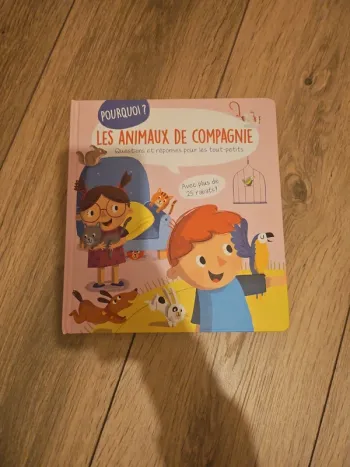 Livre "pourquoi les animaux de compagnie"