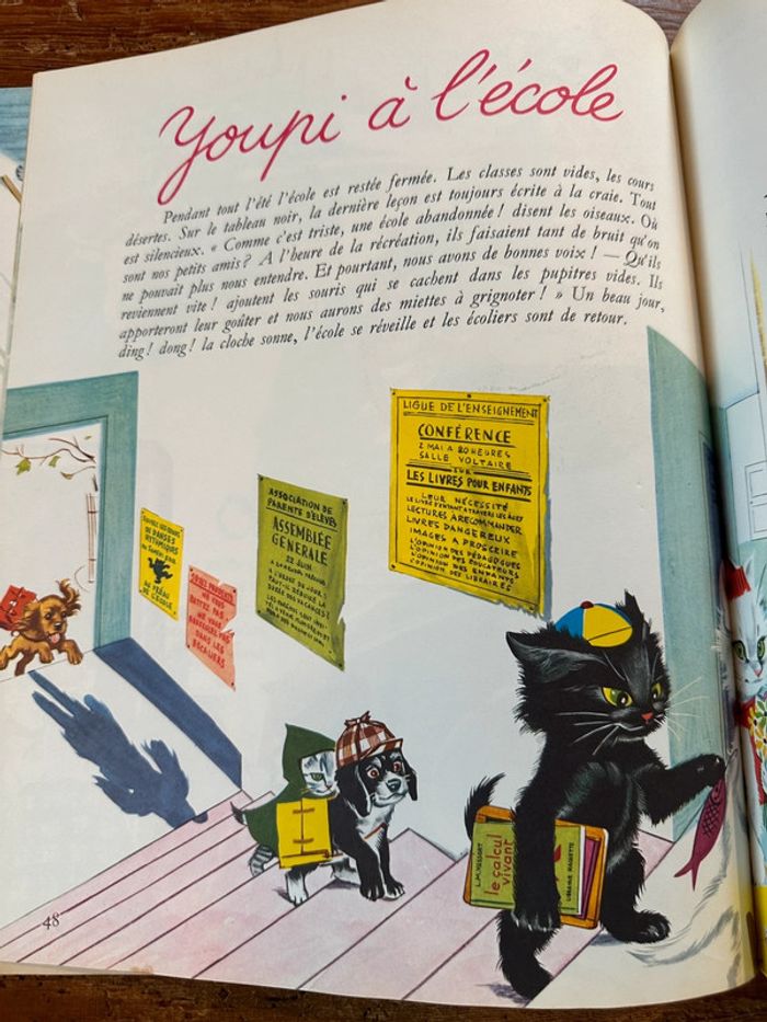 Grand album recueil Les trésors de Pierre Probst livre Caroline Hachette bd ancien - photo numéro 5