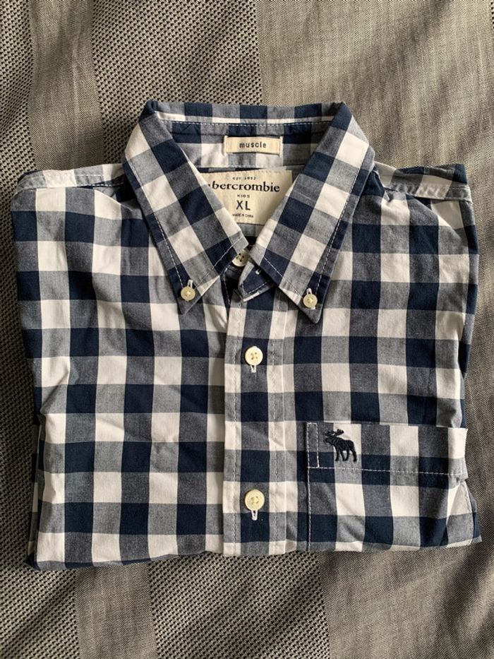 Chemise à carreaux Abercrombie kids