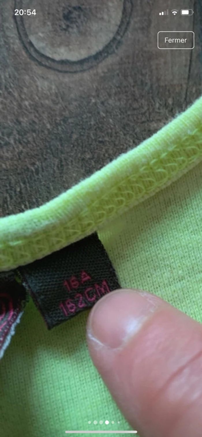 Lot Débardeurs rose/ jaune - photo numéro 4