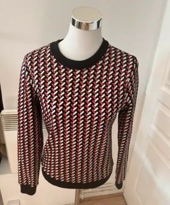 Opening cérémony pull Sweat, taille M/38 Imprimer multicolore