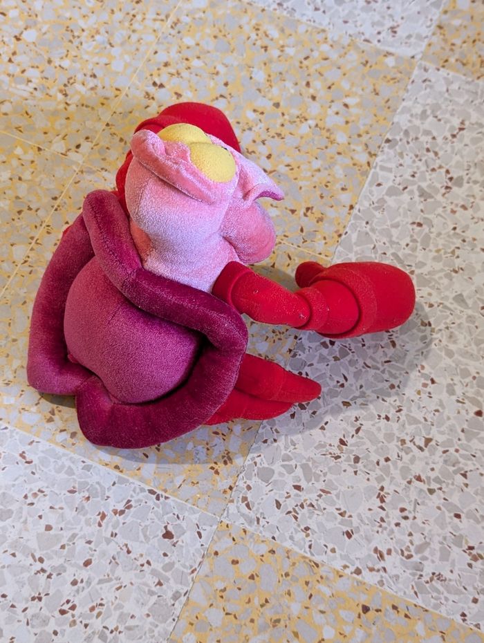 Peluche Sébastien Ariel la petite sirène disney - photo numéro 2