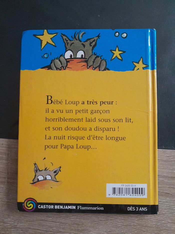petit livre Castor benjamin - Grosse peur pour bébé loup - photo numéro 3