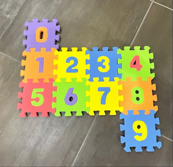 Dalles en mousse, lettres alphabet et chiffres - photo numéro 3