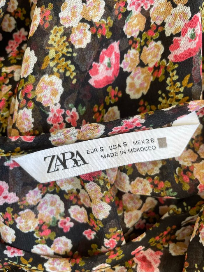 Robe fleurie Zara - photo numéro 6