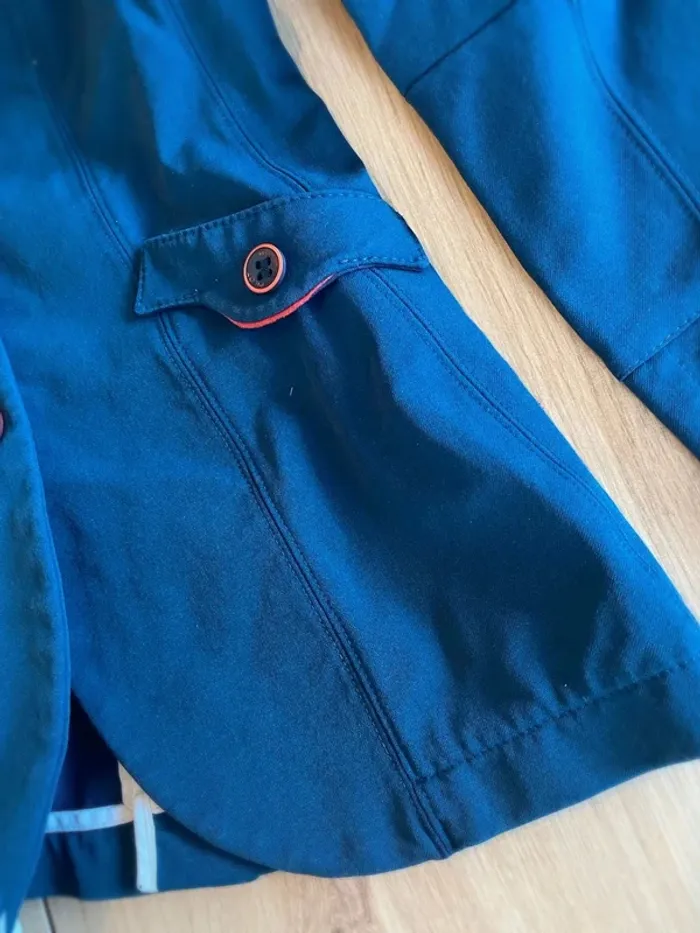Veste  de  concours Horse Pilot –  Taille 36 –  Bleu marine & Rouge –  Très  bon état - photo numéro 6