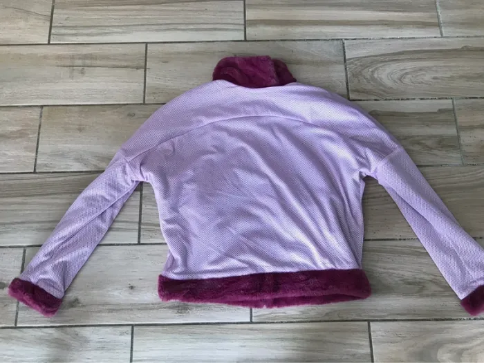 Veste fourrure réversible violette L Columbia - photo numéro 15