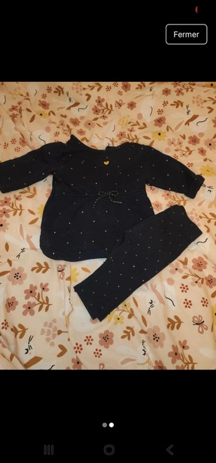 Ensemble bebe taille 1 mois - photo numéro 2