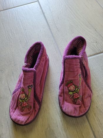 Chaussons durs motif fée taille 26