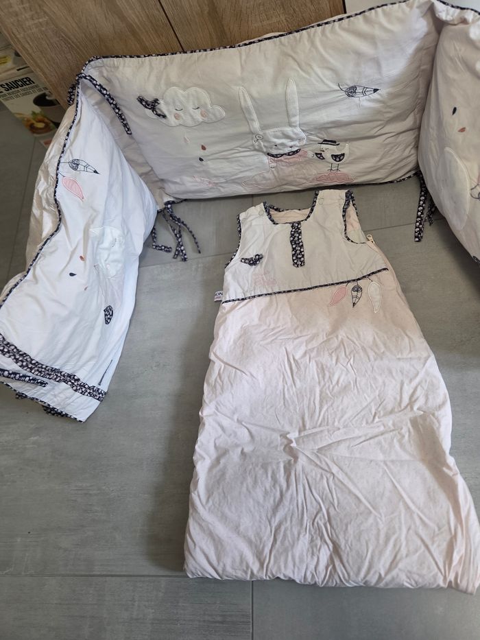 Tour de lit et gigoteuse sauthon miss chipie - photo numéro 7