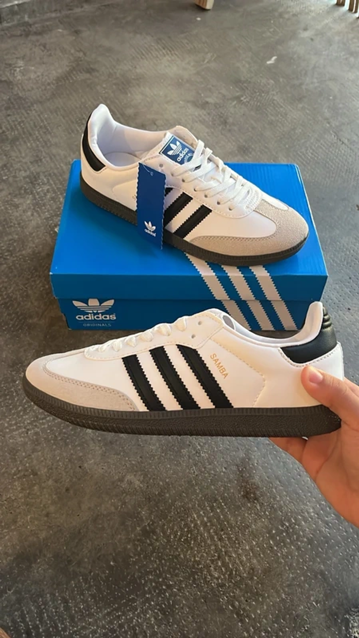 Adidas Samba Blanc 37 - photo numéro 2