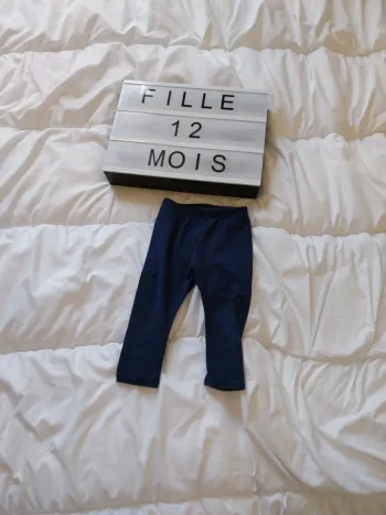 Leggings fille 12 mois