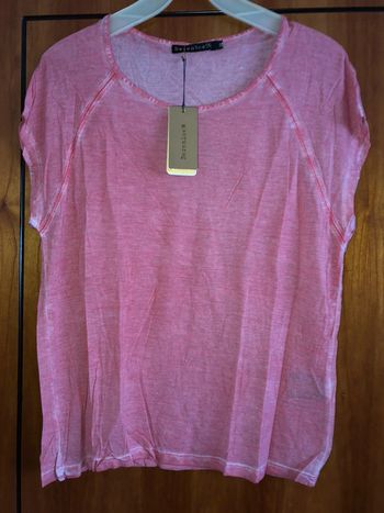T-shirt corail Berenice neuf avec étiquette
