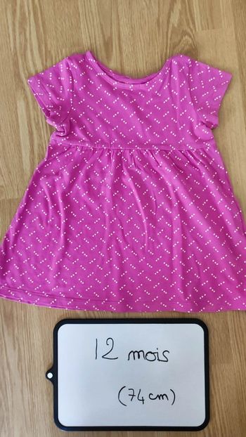 robe taille 12 mois