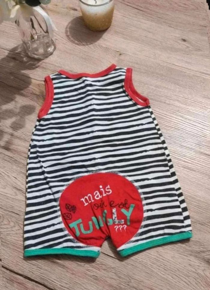 Barboteuse  12 mois  petit béguin - photo numéro 4