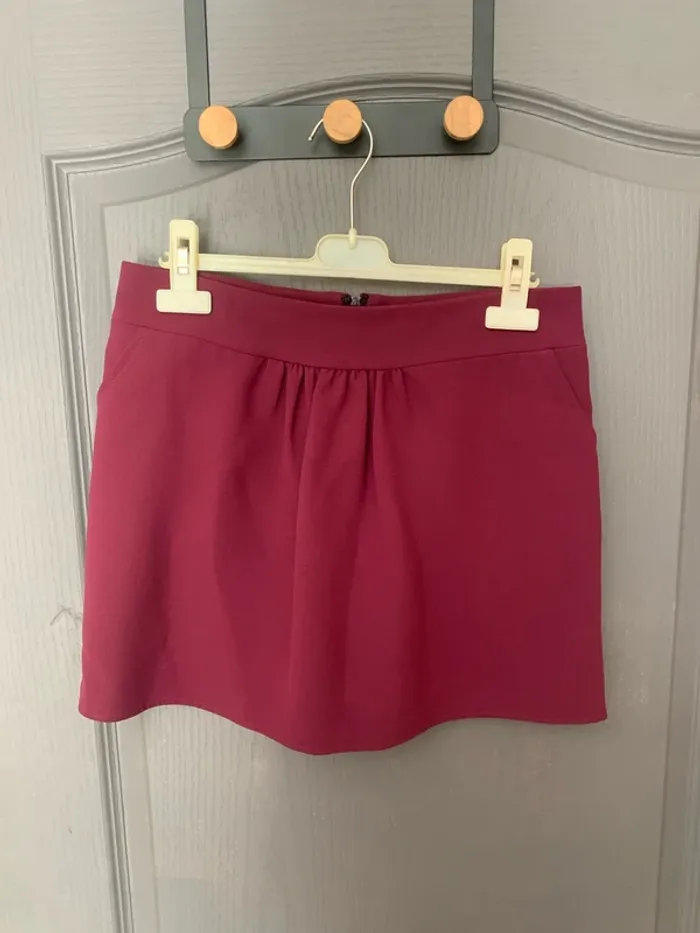 Jupe prune Lynber Bilbao - Taille 36