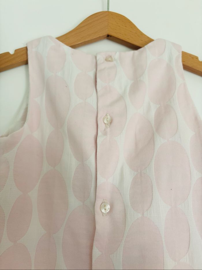 Ensemble robe + boléro tons rose 2a - 86cm - photo numéro 8