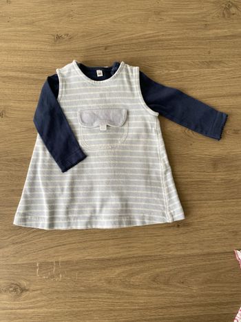 Robe printemps + haut manches longues