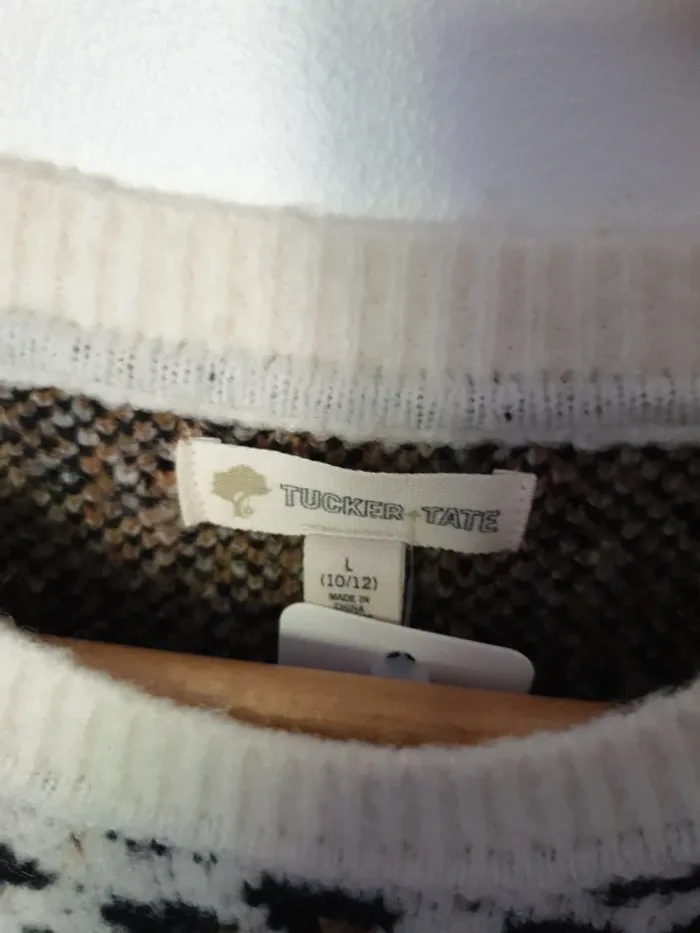 Pull léopard bandes argents A1196 - photo numéro 3