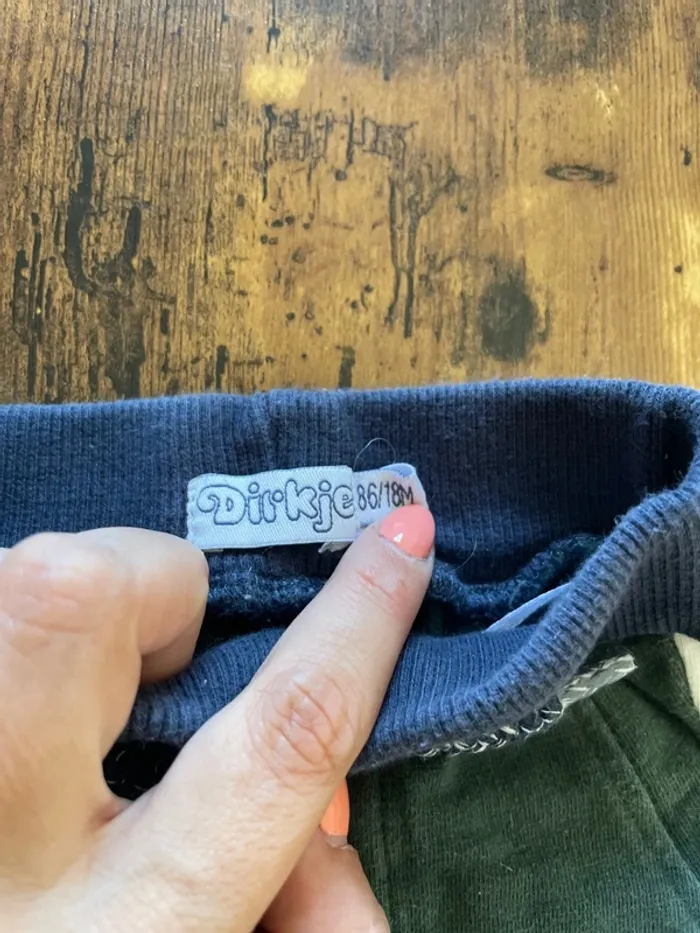 Lot de 2 pantalons de joggings garçon 18 mois - photo numéro 3