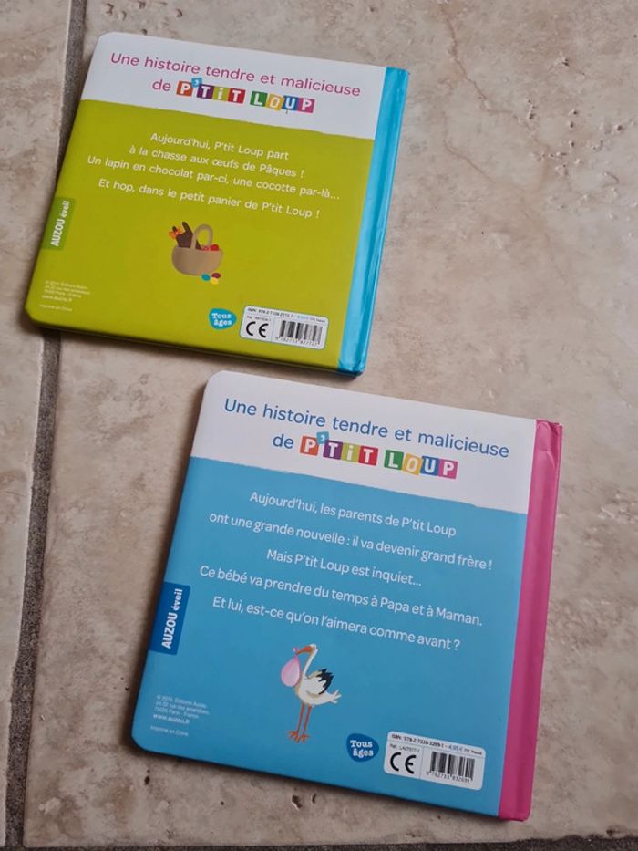 2 livres p'tit loup - comme neuf - photo numéro 4