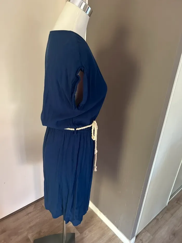 Etam, robe bleu marine femme, taille 38 - photo numéro 5
