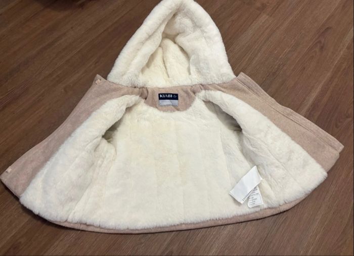 Manteau à capuche bébé fille taille 9 mois - photo numéro 2